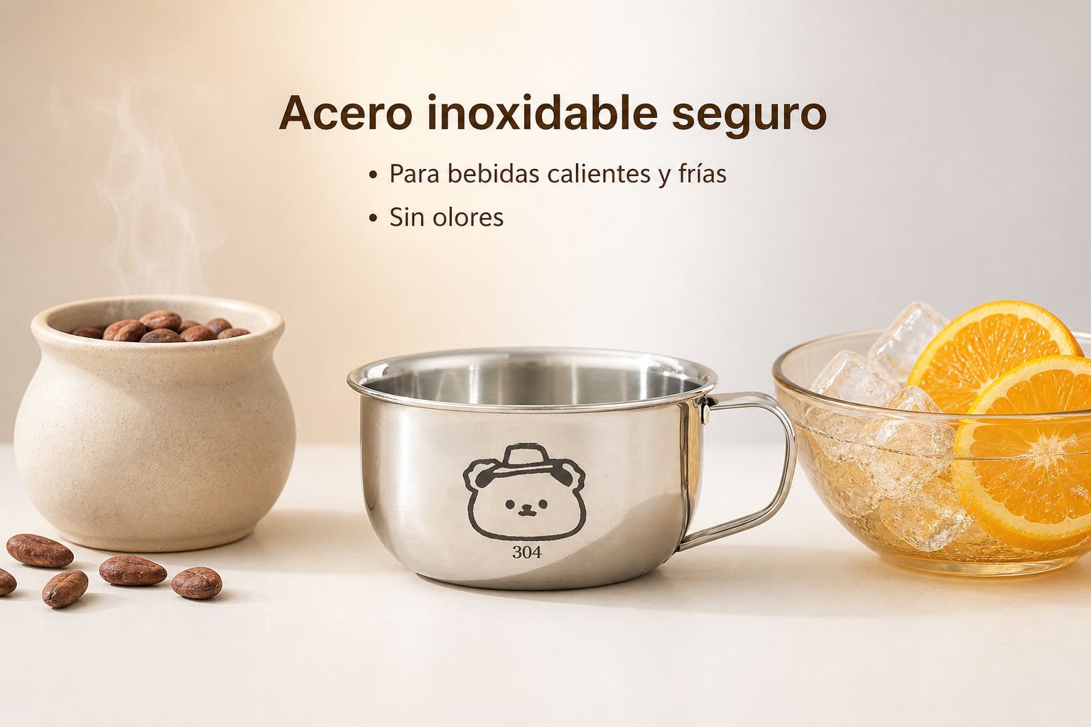 Taza infantil fácil de limpiar y duradera