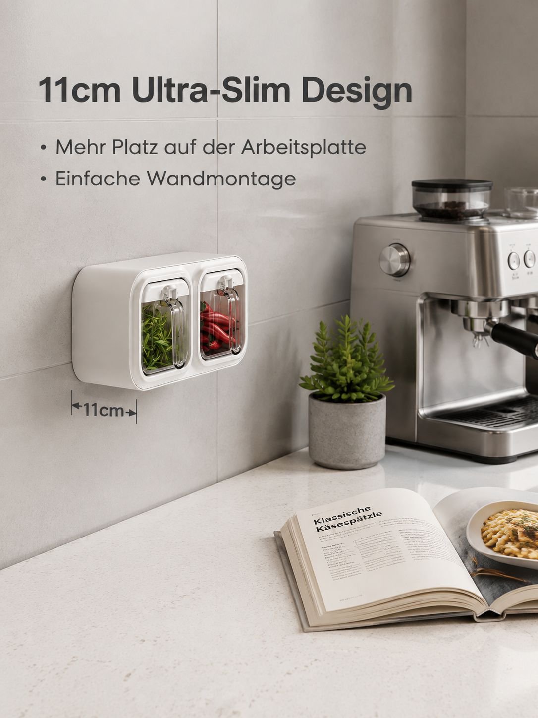 Gewürzbox mit mehreren Fächern