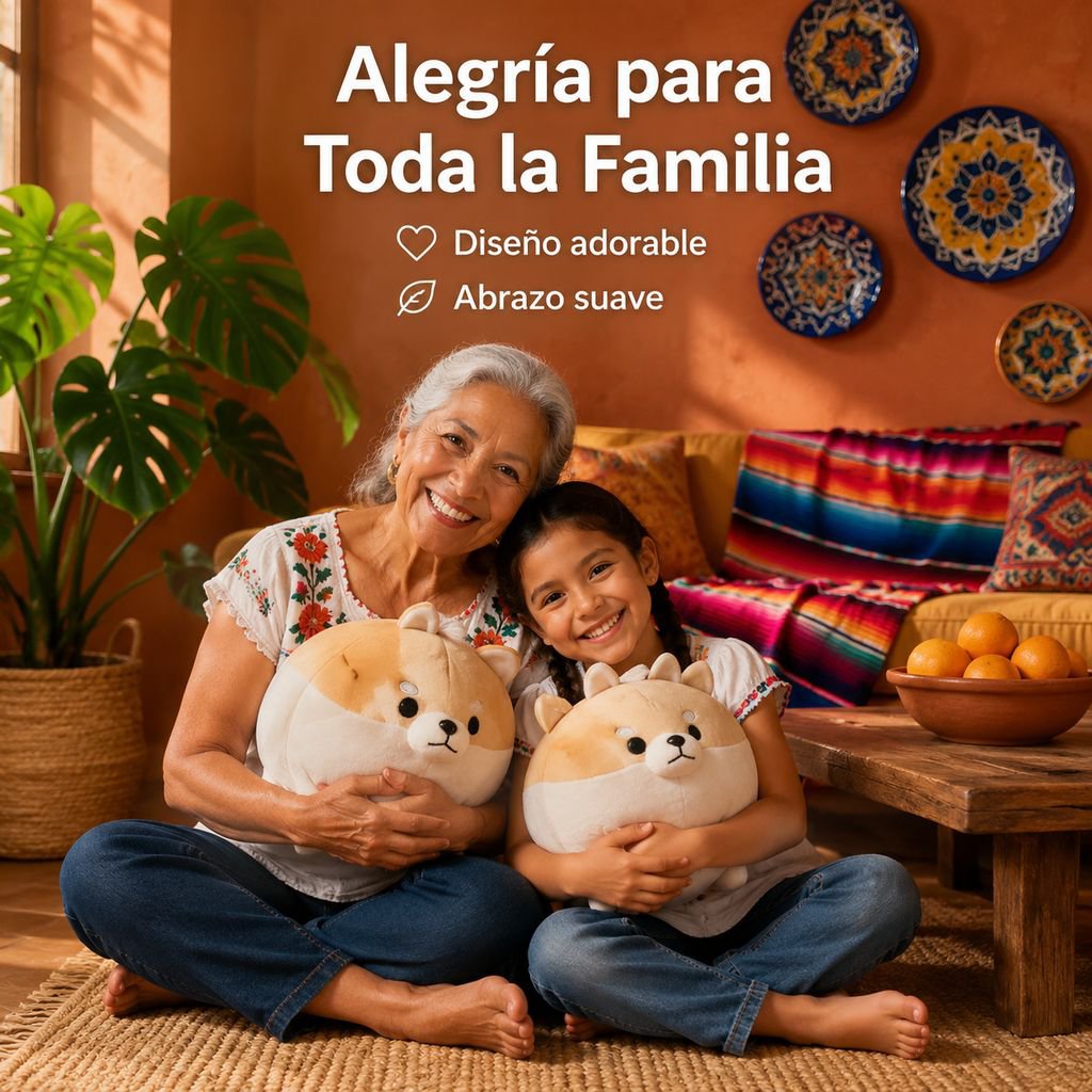 Almohada de peluche linda