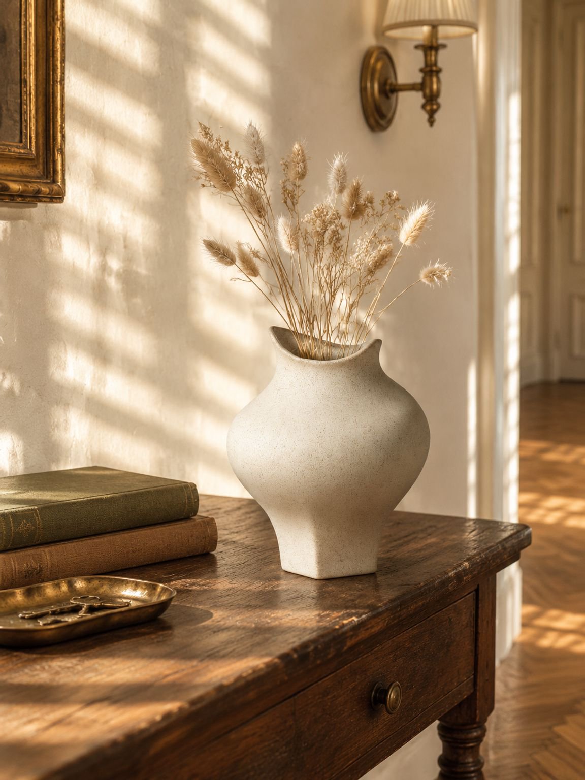 Vase en céramique irrégulier mat Misu