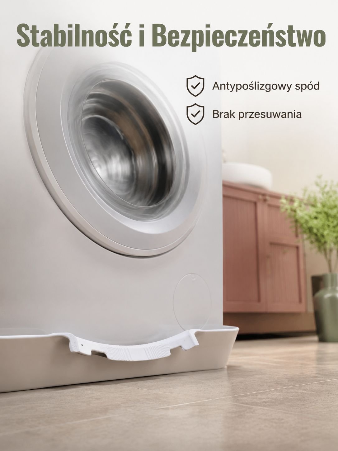 Taca ochronna pod pralkę przeciw zalaniu