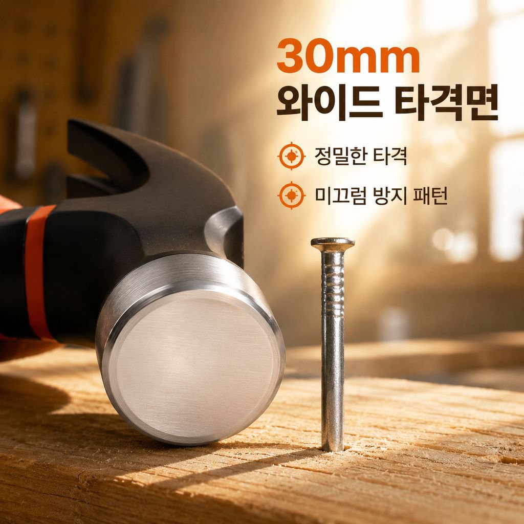 고탄소강 일체형 망치
