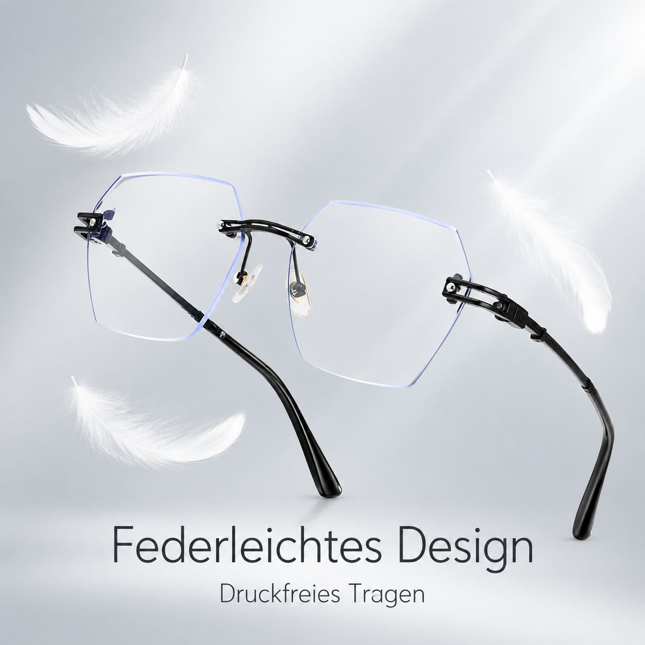 Lesebrille mit Farbverlauf