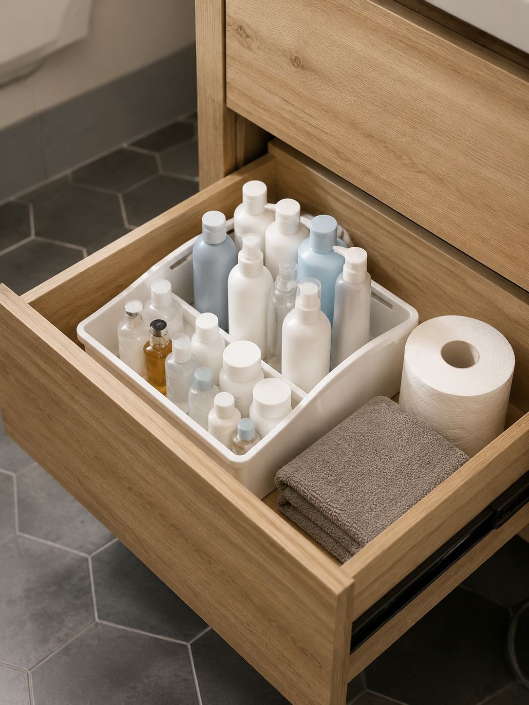 Spacious adjustable organizer for various storage needs