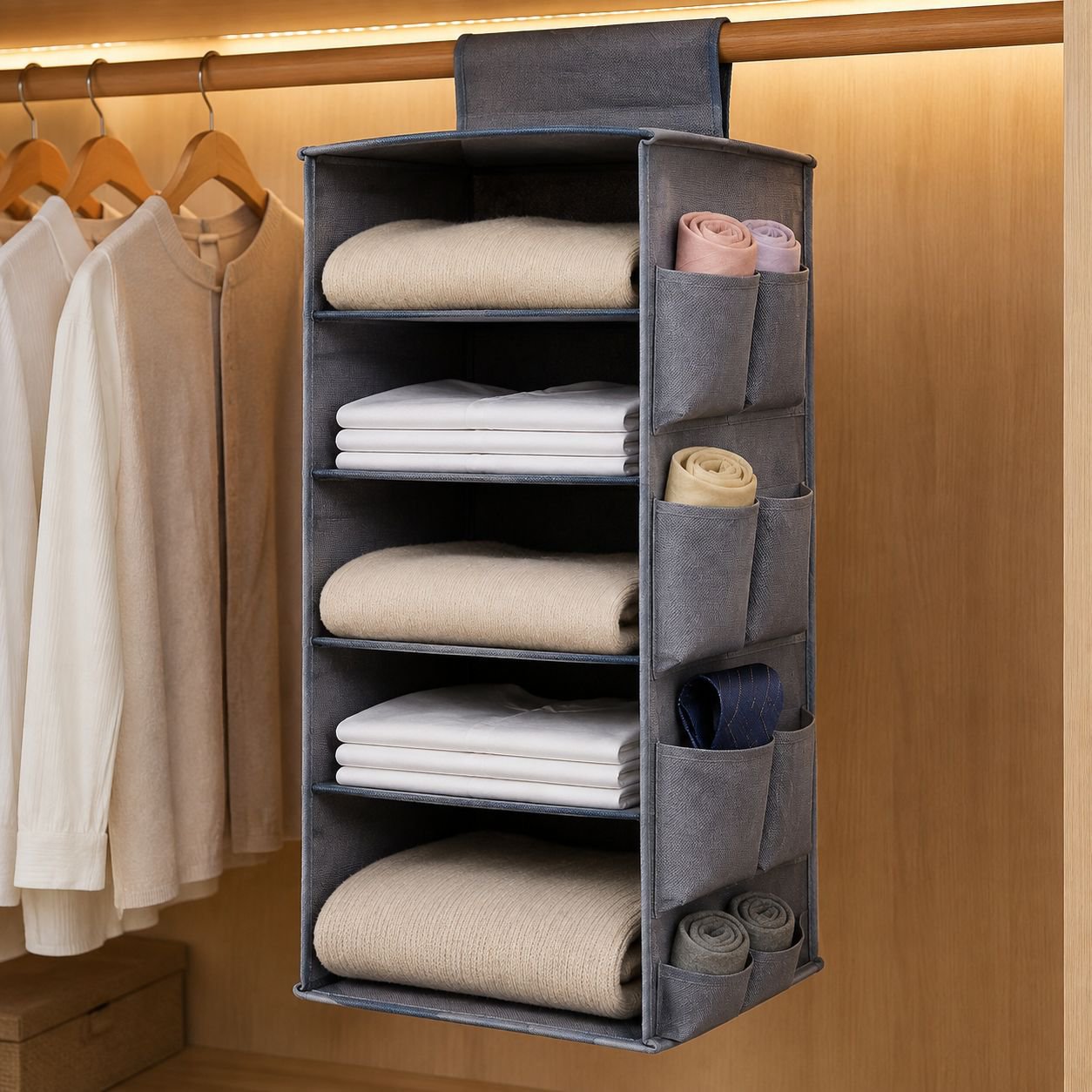 Organisateur multicouche pour objets divers