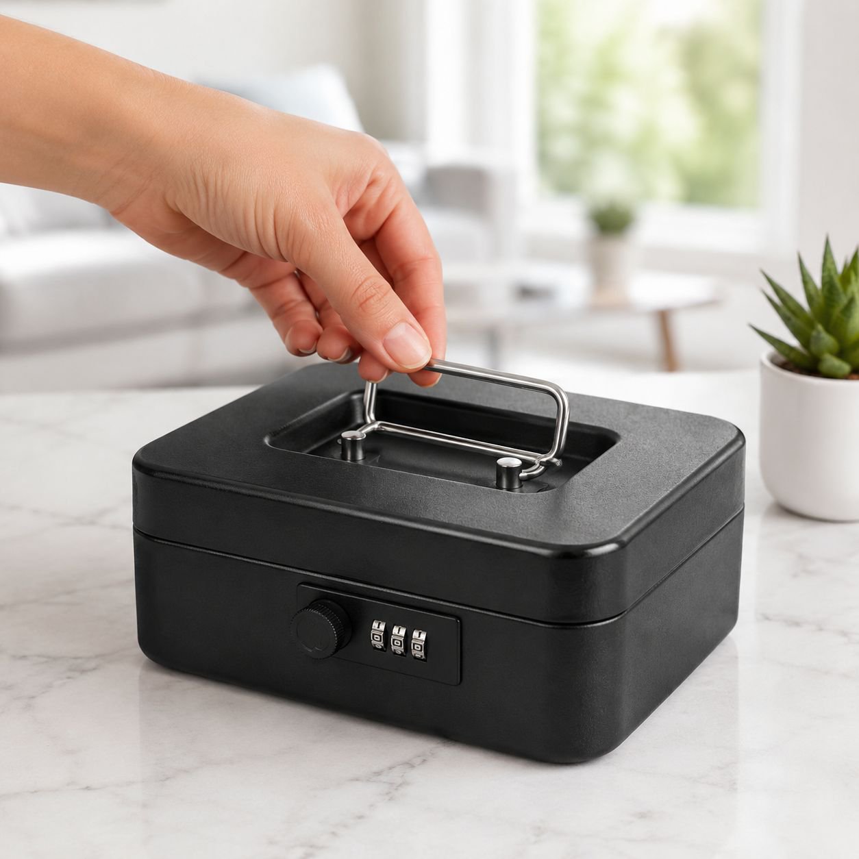 Organized savings with separate coin compartments