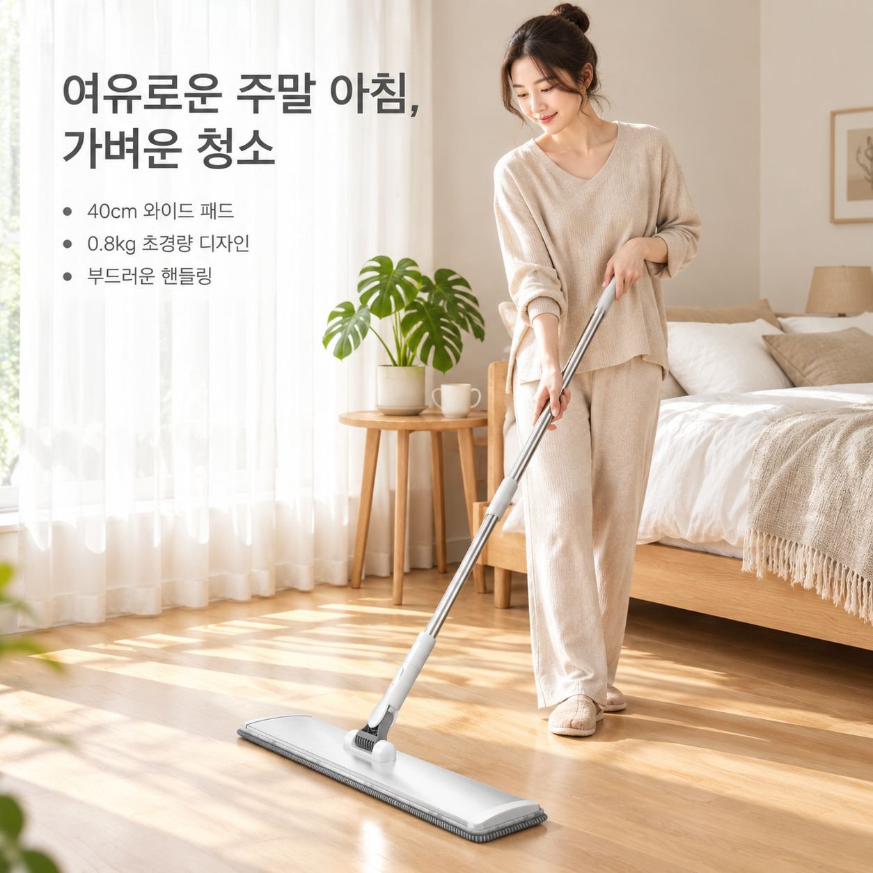 다기능 플랫 밀대걸레