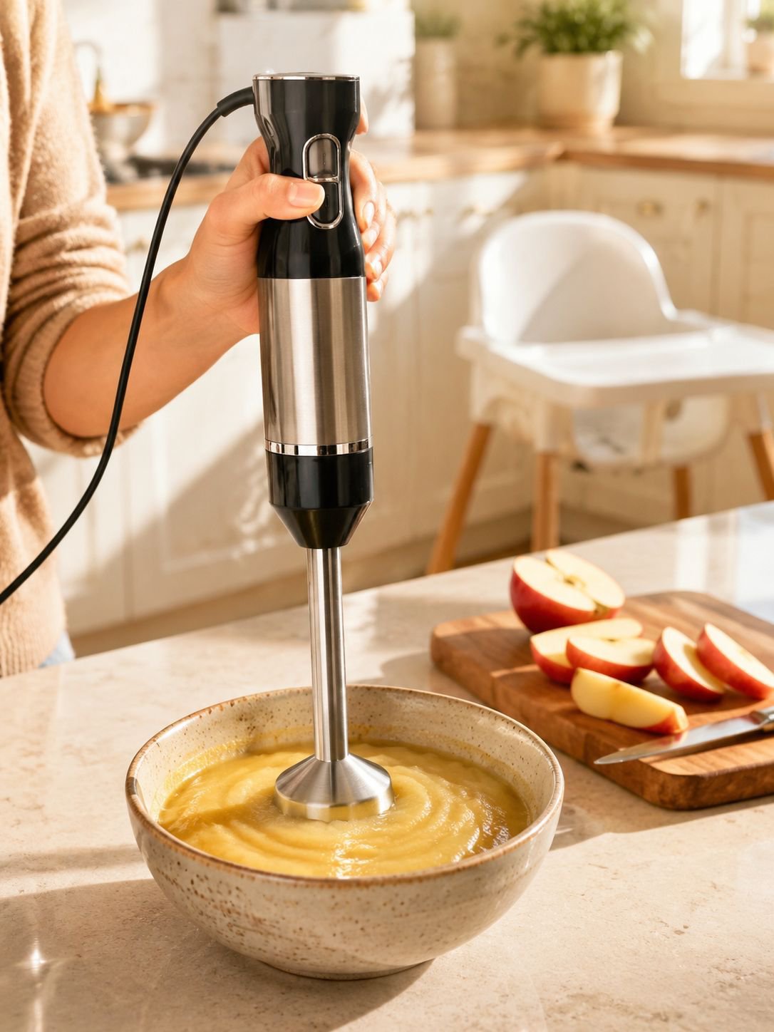 Batidora de mano multifuncional para cocina