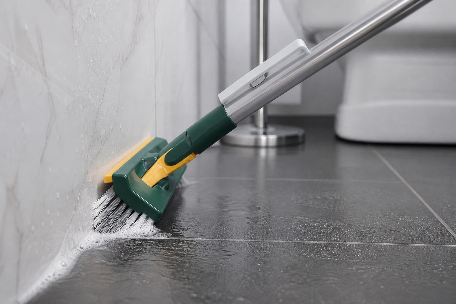 Multi-purpose Long-handled Corner and Gap Brush