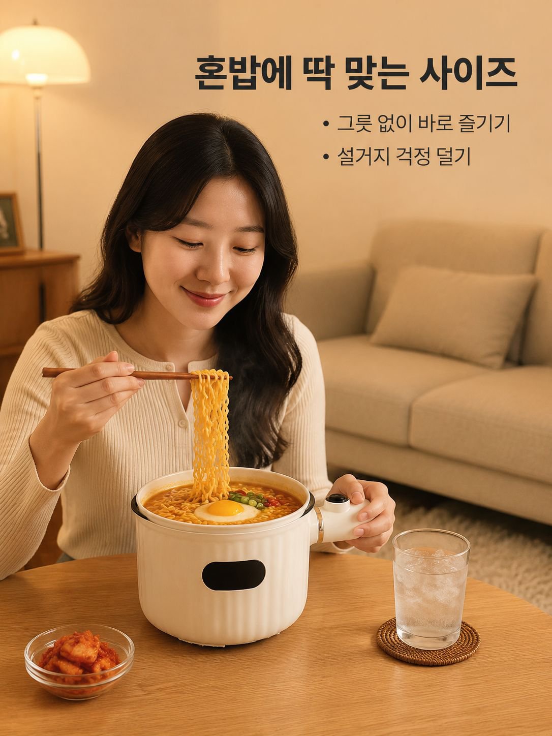가정용 다기능 논스틱 전기 핫팟