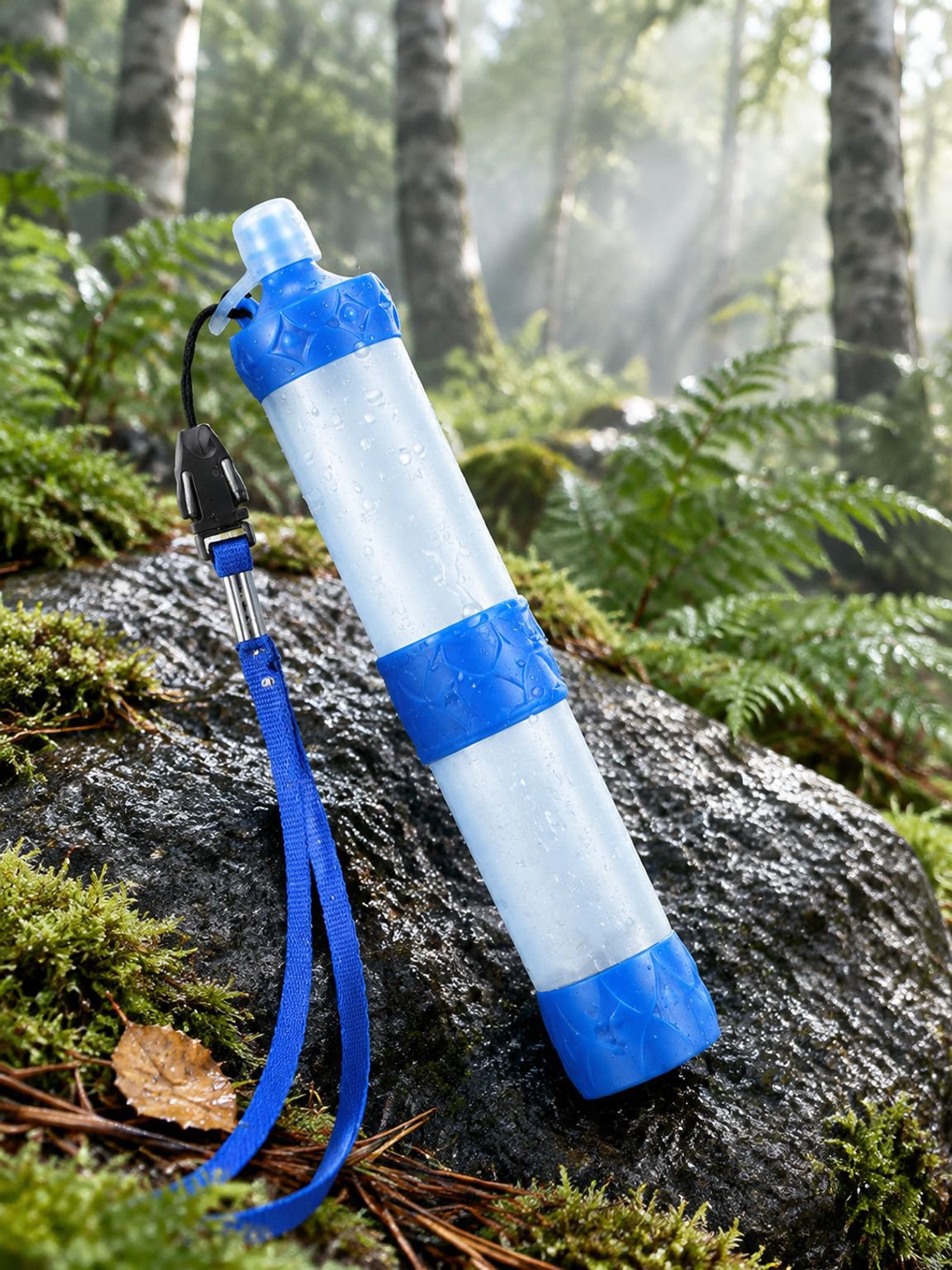 Purificateur d’eau portable Filtre à eau pour camping et randonnée
