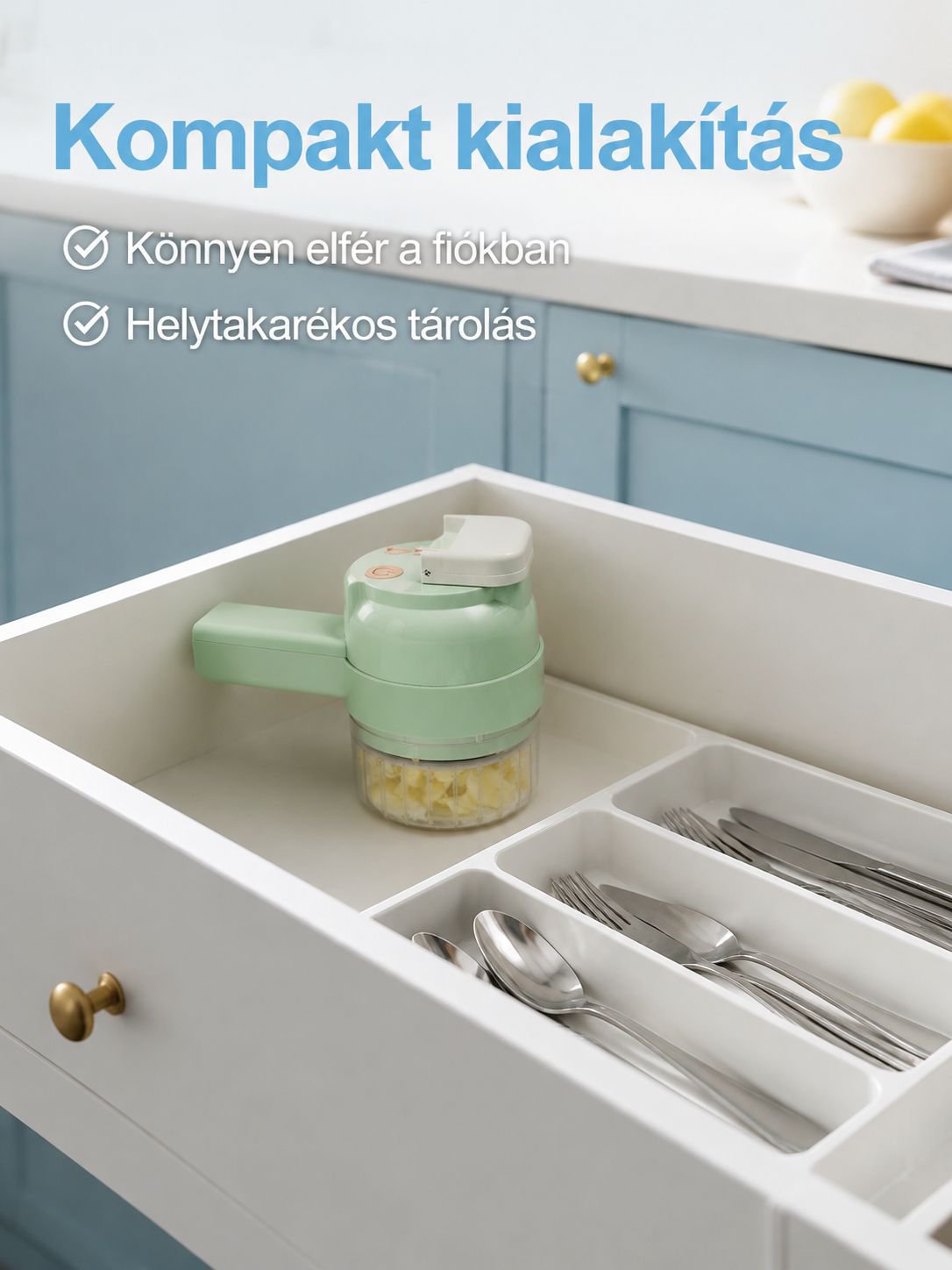 Multifunkcionális elektromos kézi szeletelő konyhapulton