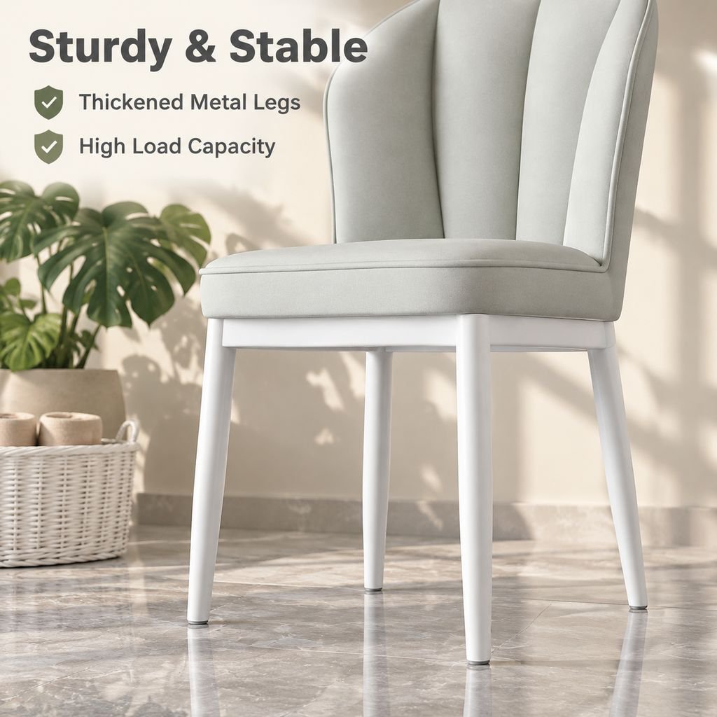 Premium Upholstered Leisure Chair with Backrest for Home