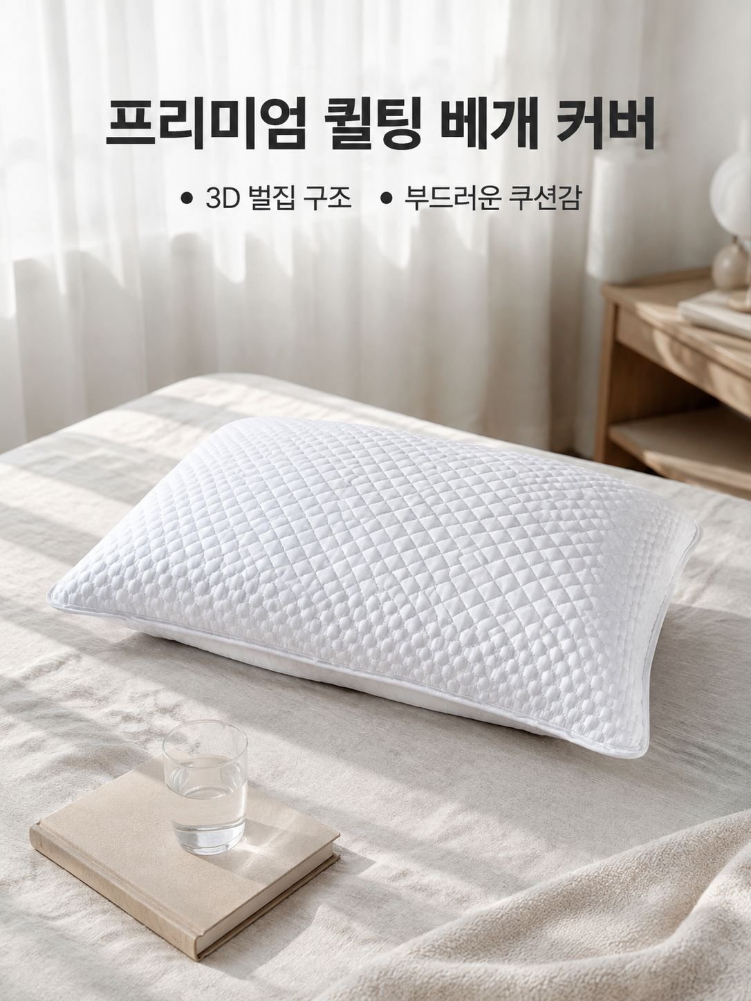 내구성 보온 베개커버 보호층