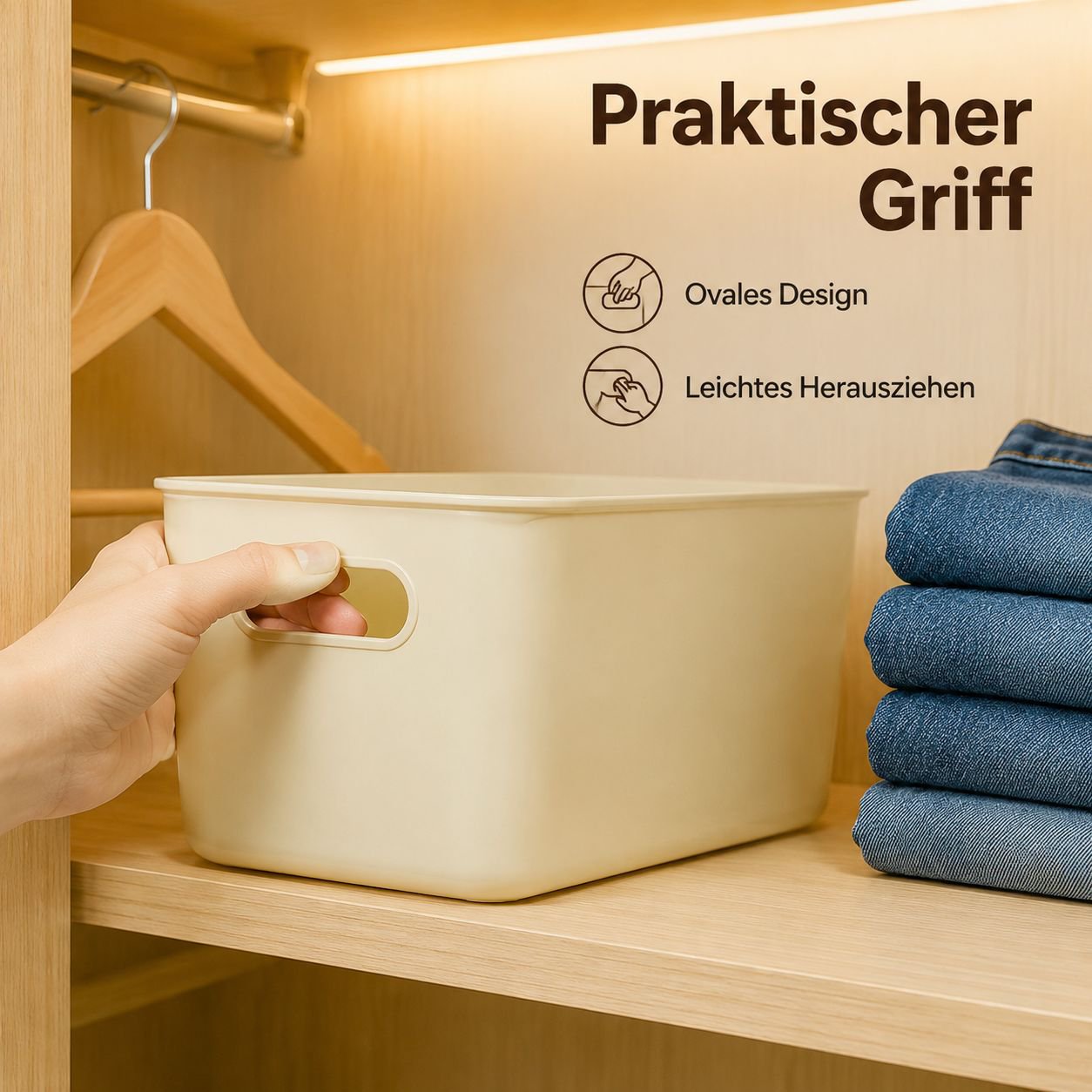 Aufbewahrungsbox mit Deckel