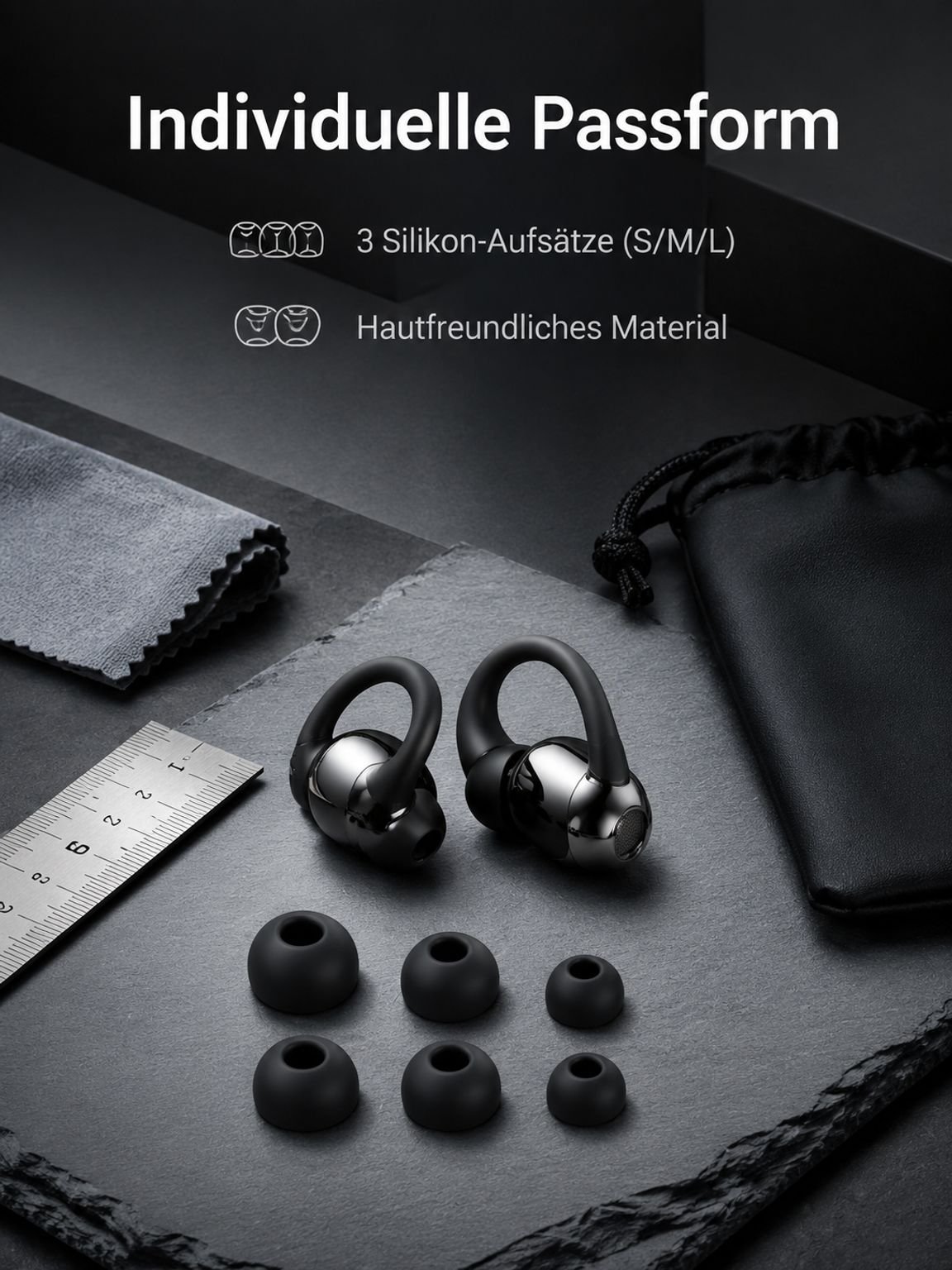 Bluetooth Sportkopfhörer mit langer Akkulaufzeit