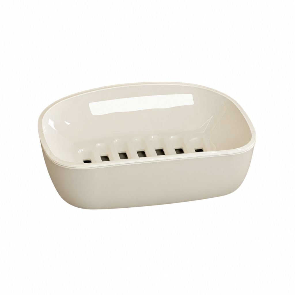 Soap Holder for Bathroom, Anti-slip Draining Design