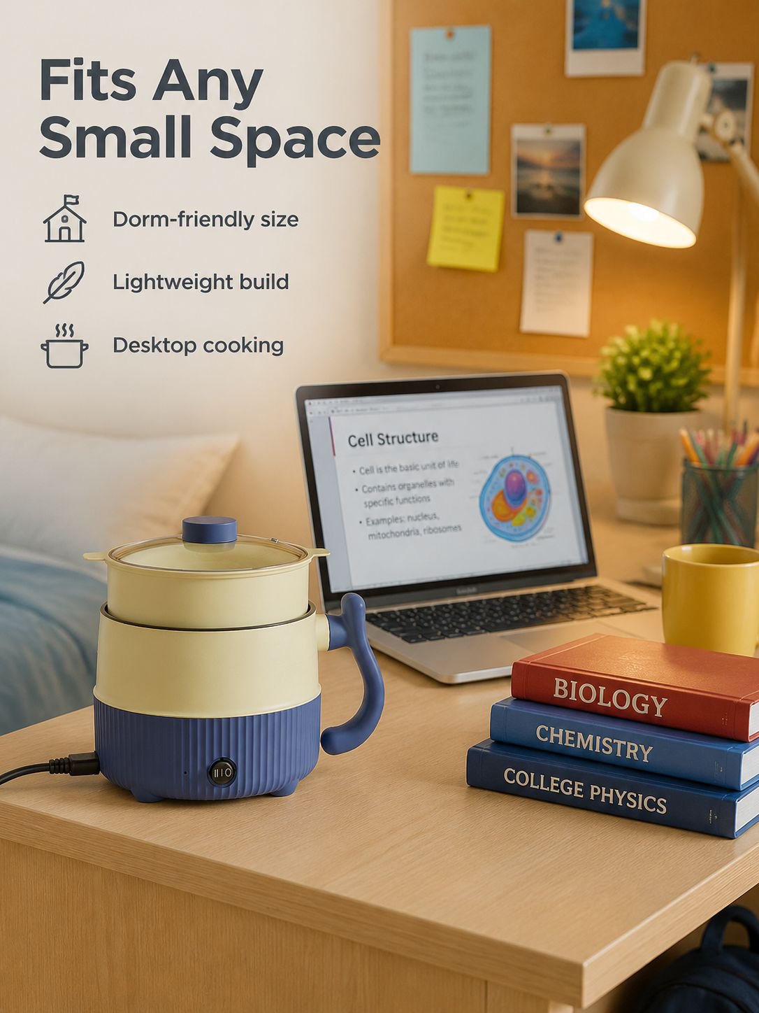Portable Student Multi-purpose Pot