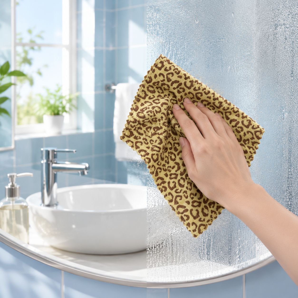 Dekoratives Badetuch mit tierischem Design