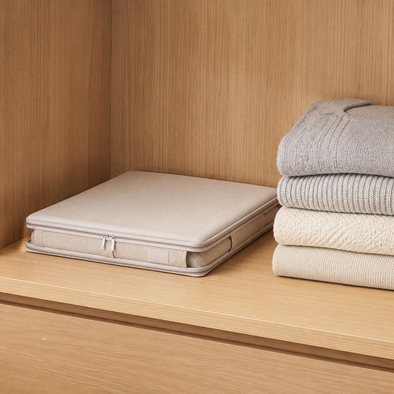 Home storage solution for closet organization