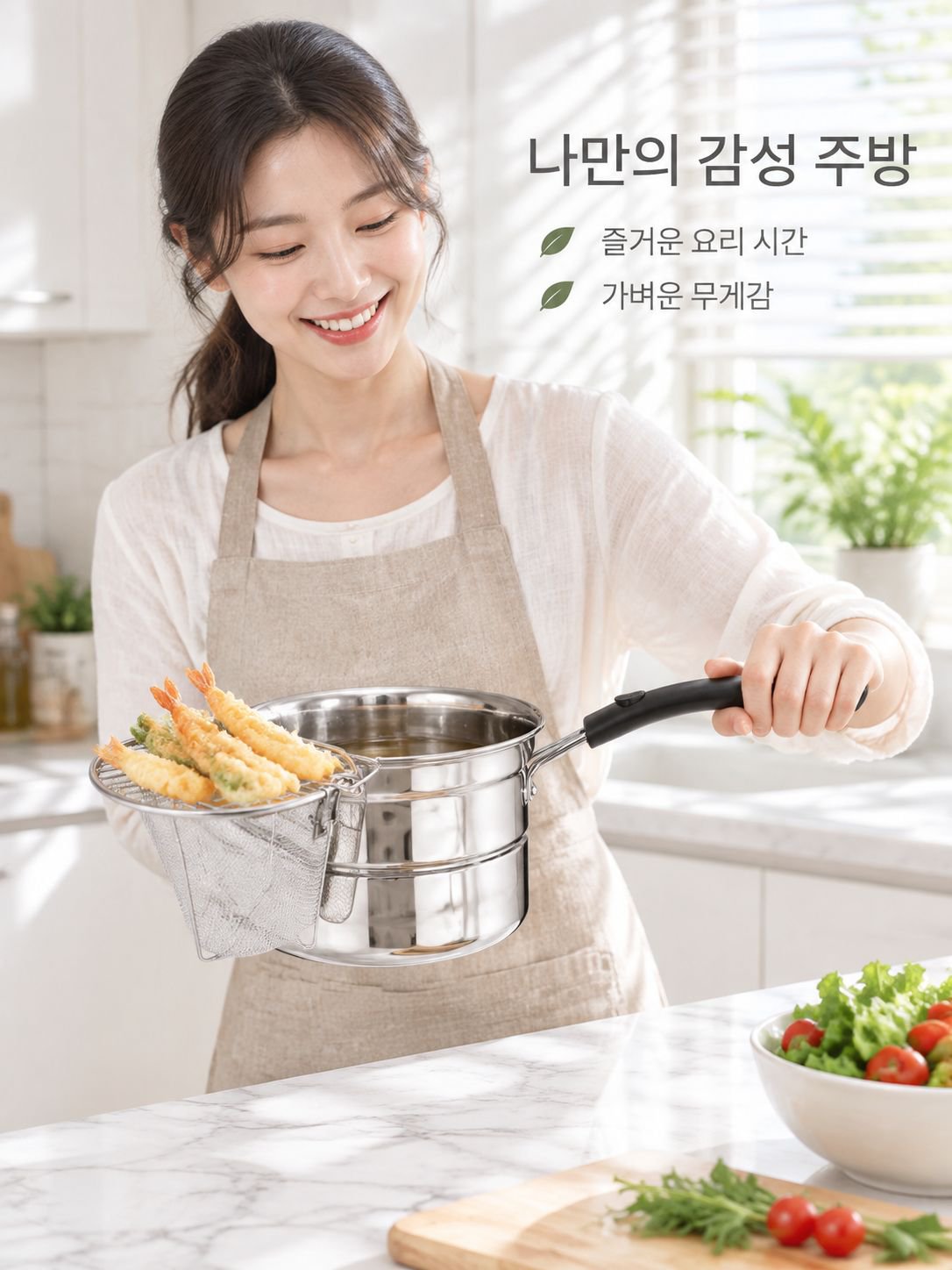다기능 미니 튀김기