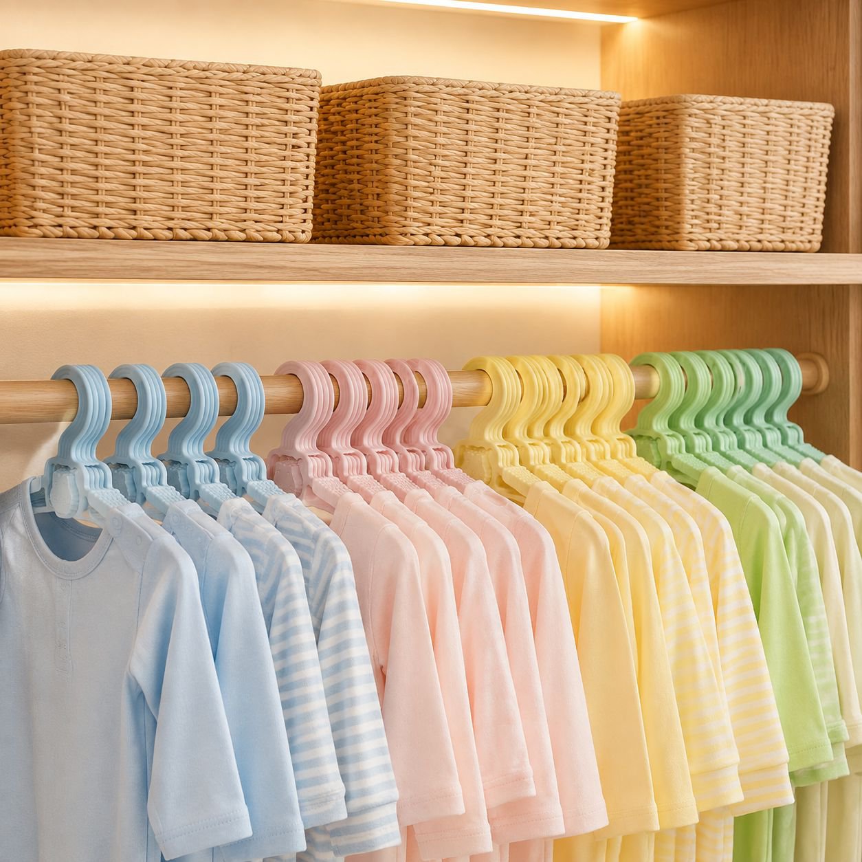 Kinder-Kleiderbügel Set – ideal für alle Kleidungsstücke