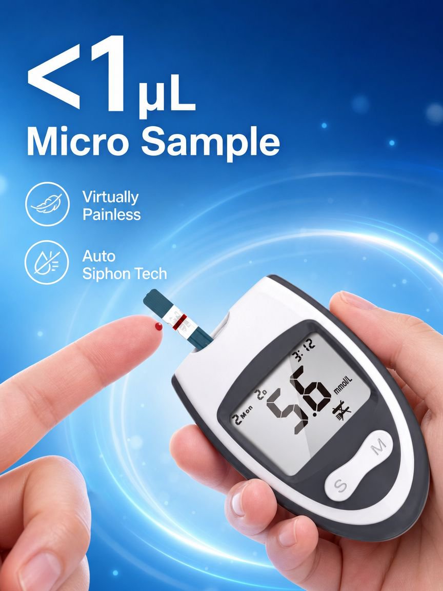 High-Precision Medical Blood Glucose Meter