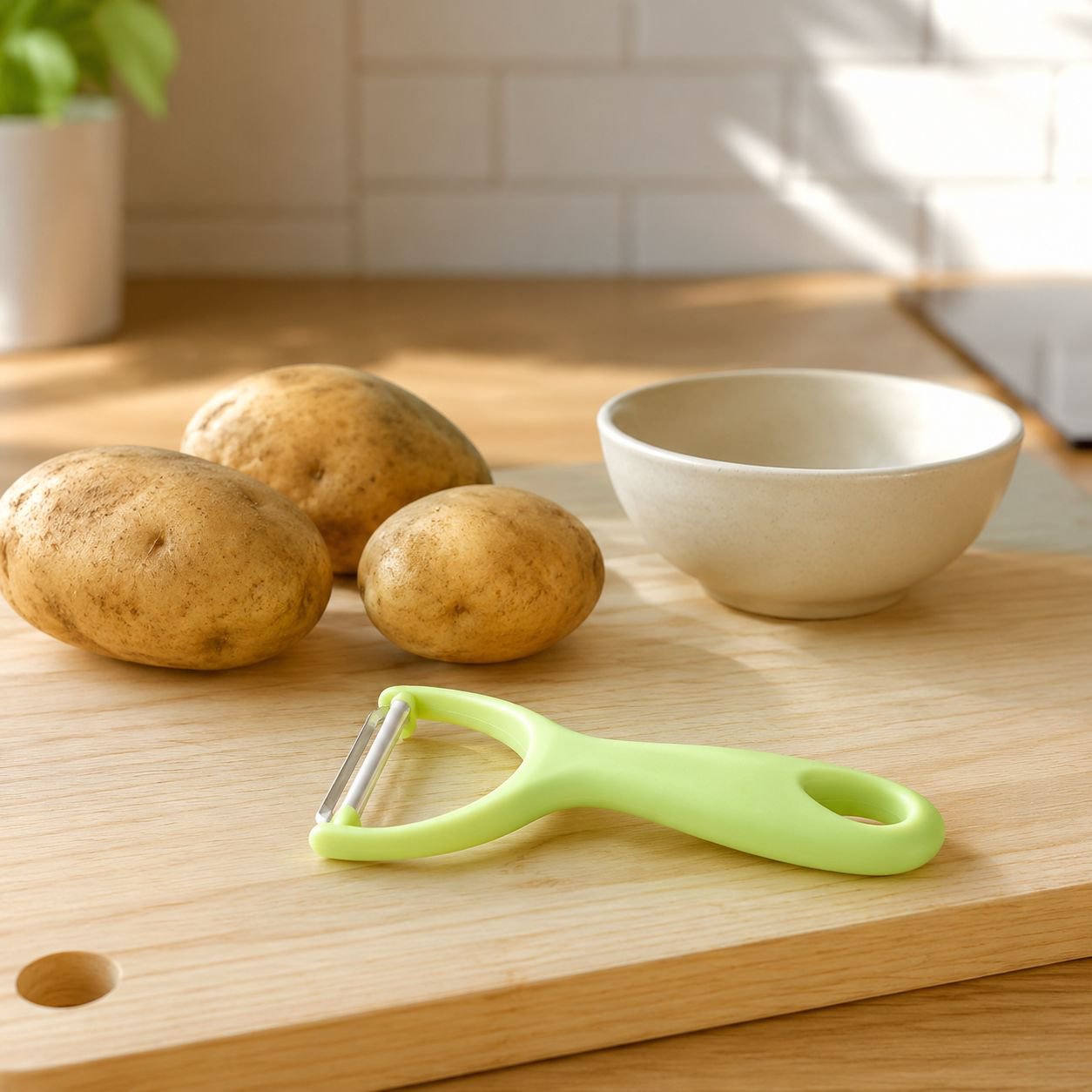果物と野菜の皮むき器