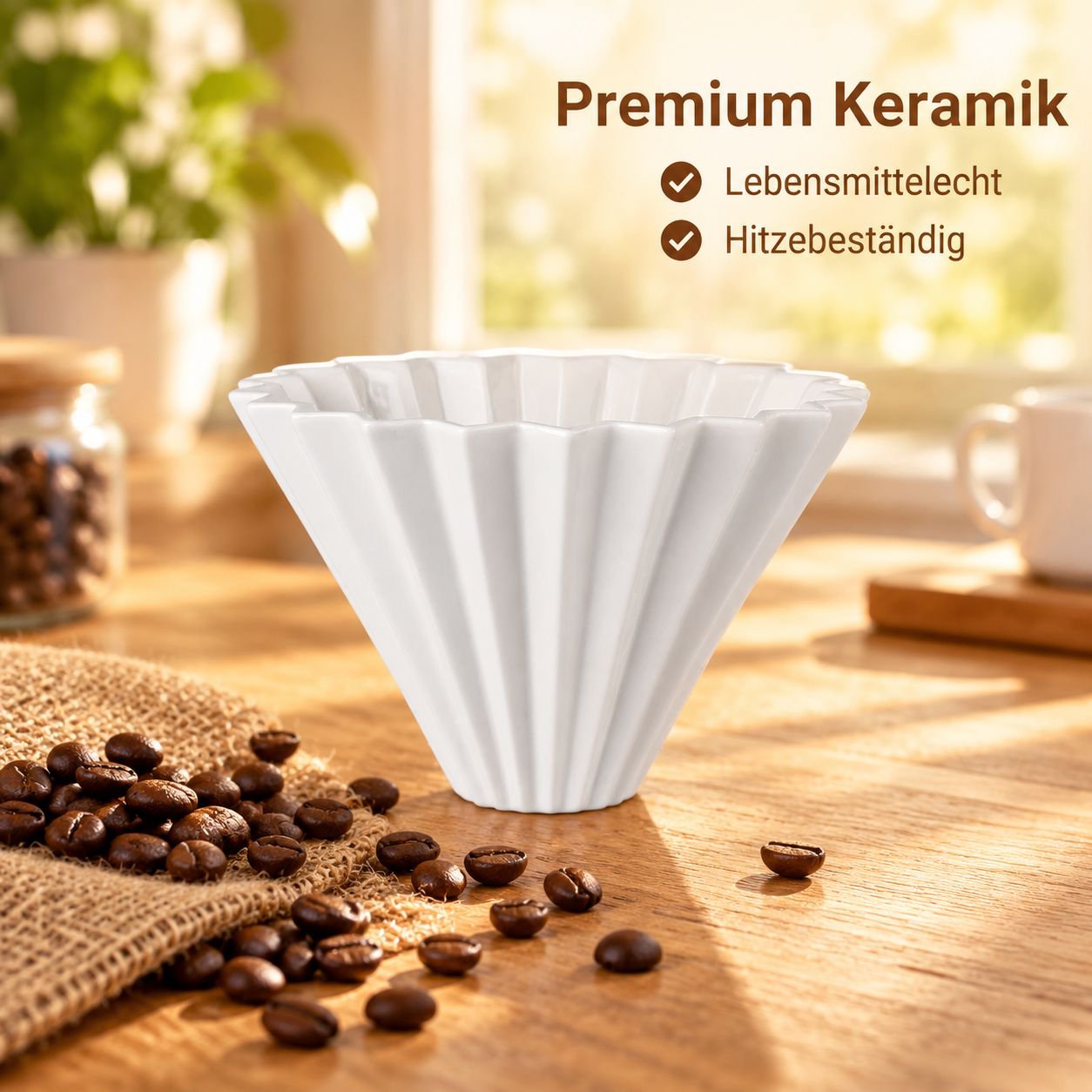 Multifunktionaler Kaffee-Backbecher