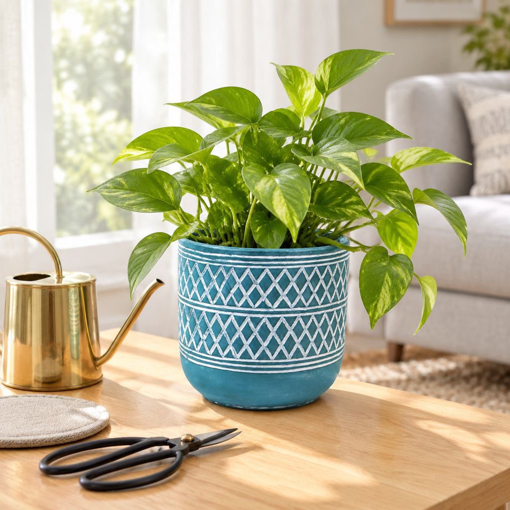 Indoor Balcony Creative Ceramic Green Plant Pot