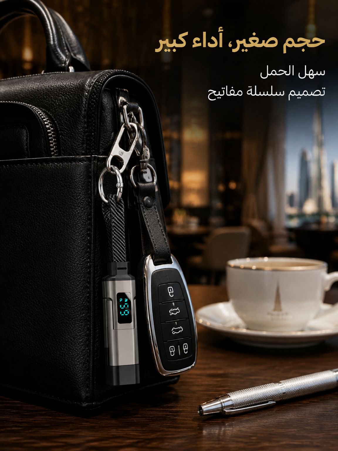 كابل شحن سريع محمول ومتين بقدرة 65W