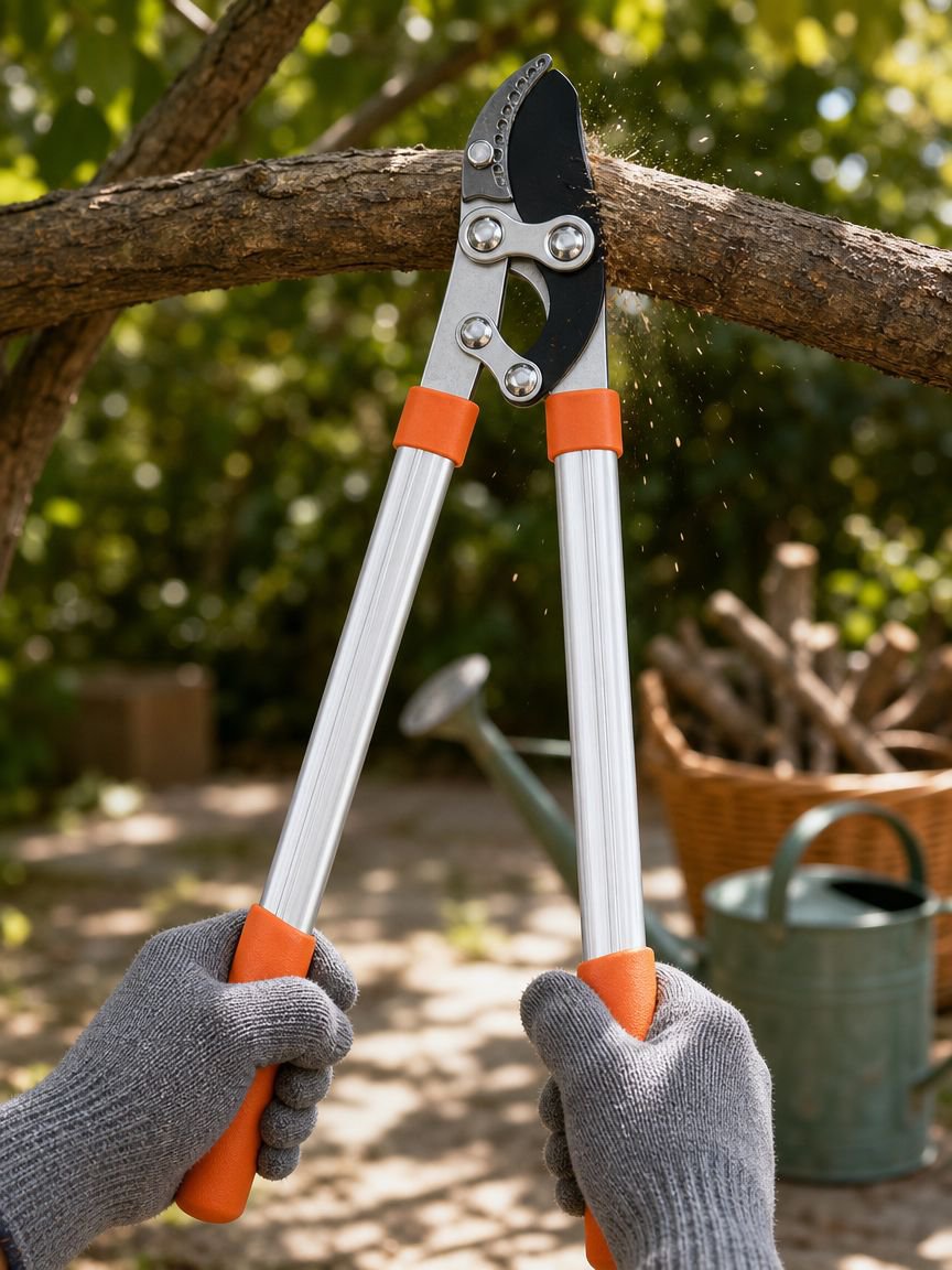 Garden branch cutter for fruit trees