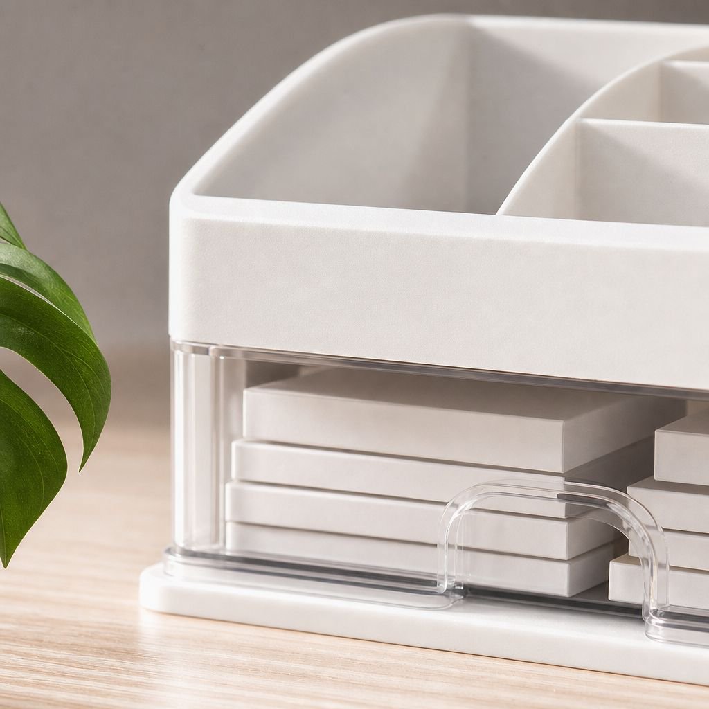 Rangement de bureau à tiroirs multiples pour documents