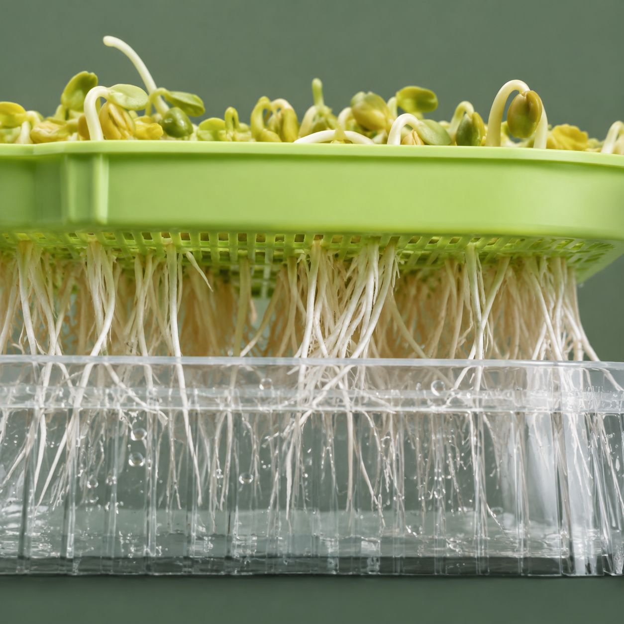 Hydroponic seed starter kit for home use