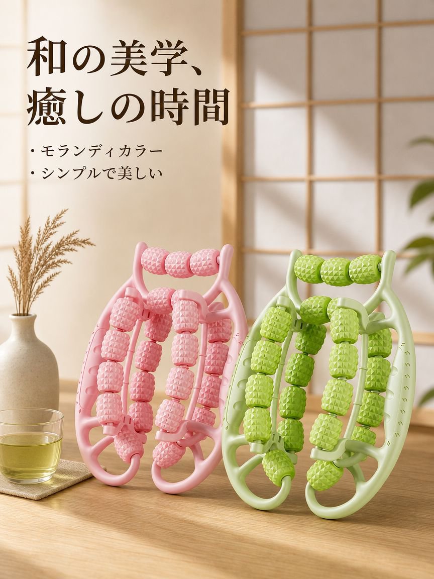 リングタイプレッグマッサージローラー