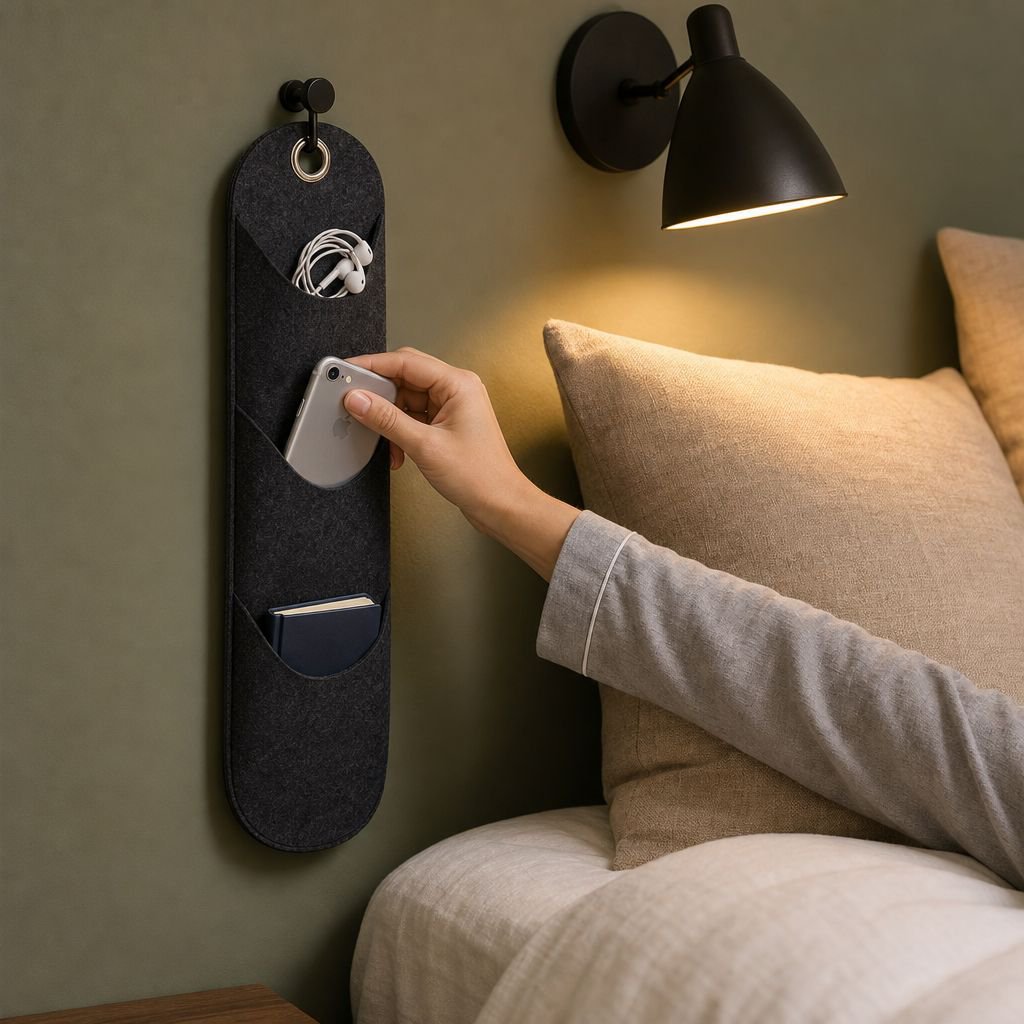 Wall-mounted storage bags, wardrobe hanging bags, felt storage bags, non-woven fabric wall hanging s