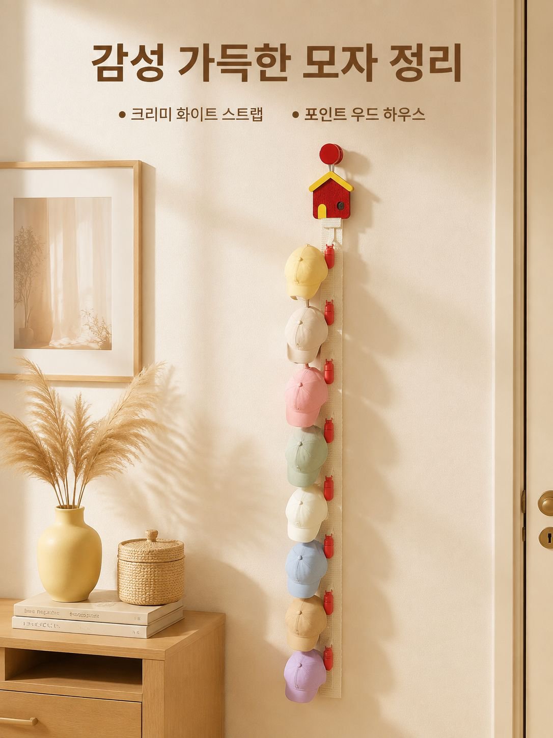 다층 모자 정리대