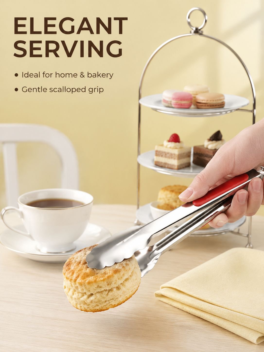Stainless Steel Thickened Anti-scalding Bread Clip