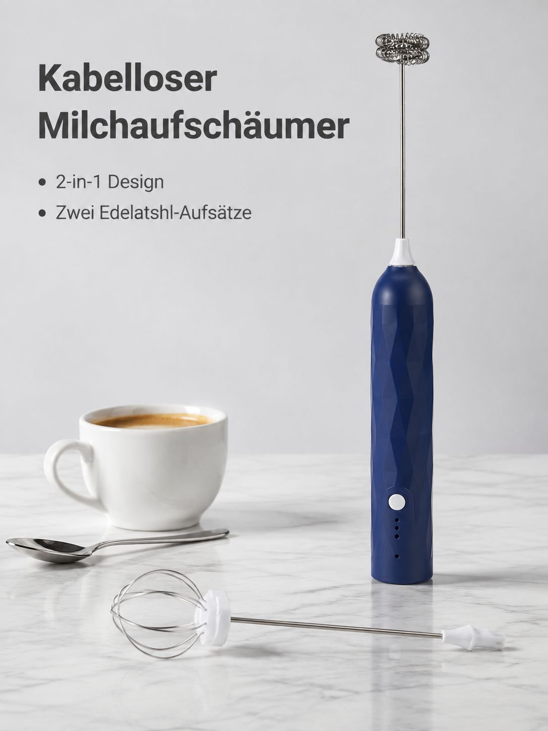 Wiederaufladbarer kabelloser Schneebesen