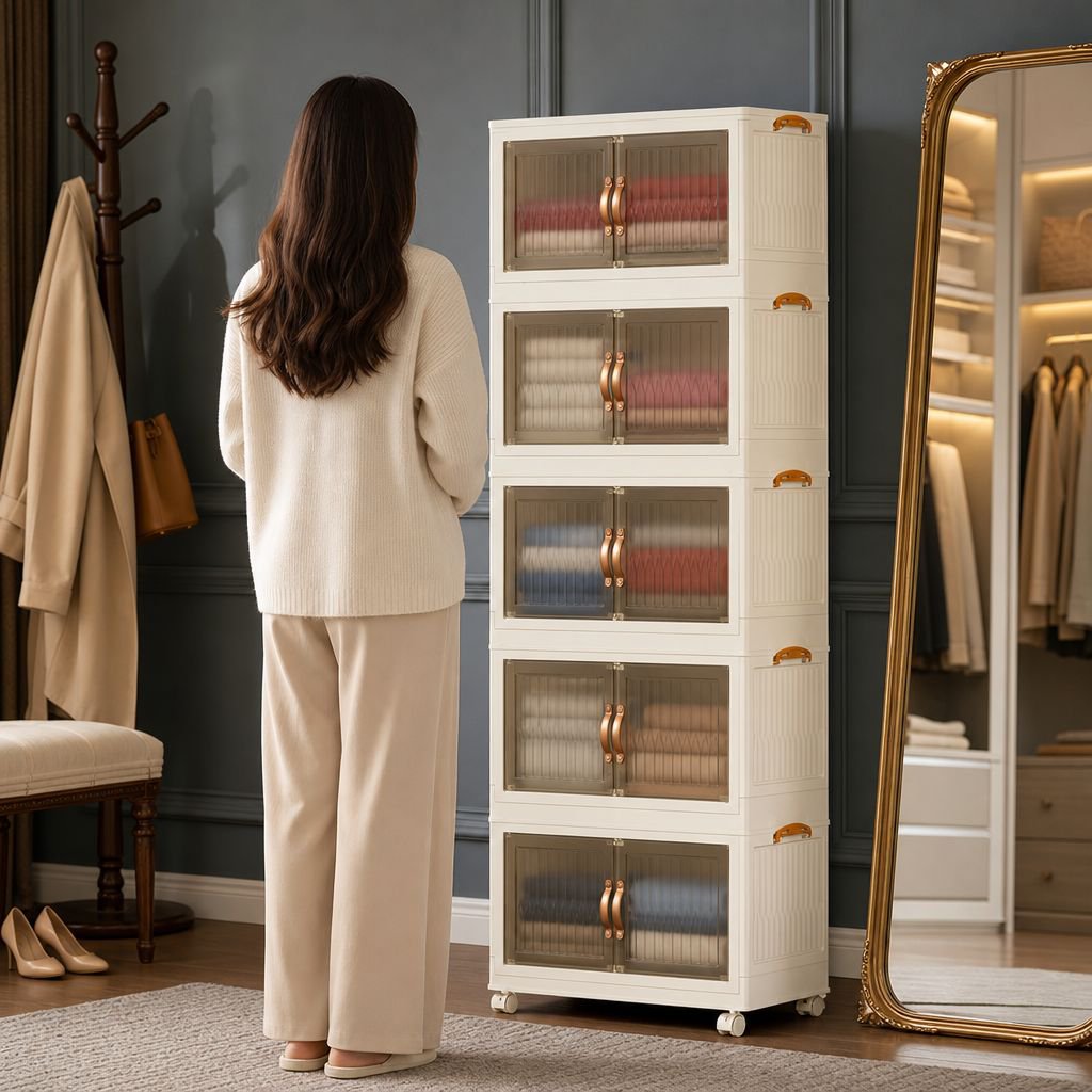 Détail du système magnétique de l’armoire