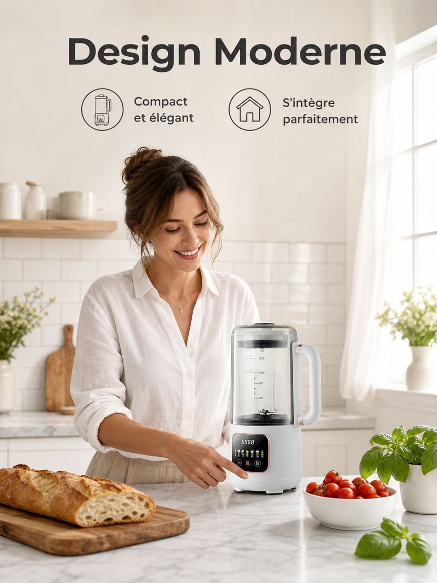 Hachoir à viande et mixeur multifonction grande capacité pour la maison
