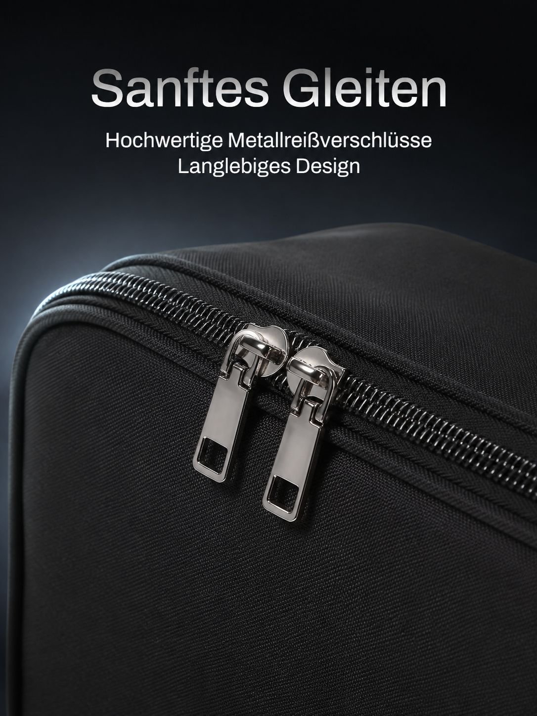 Innenansicht mit mehreren Fächern für optimale Ordnung
