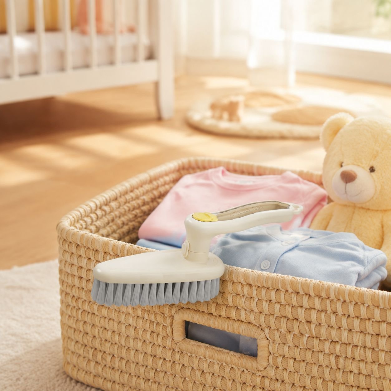 Multi-Functional Encrypted Cleaning Stain Brush