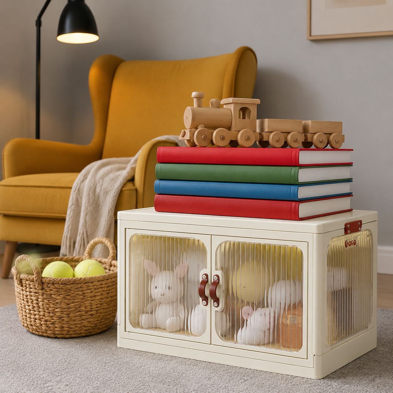 Organizador multifuncional para juguetes y accesorios infantiles