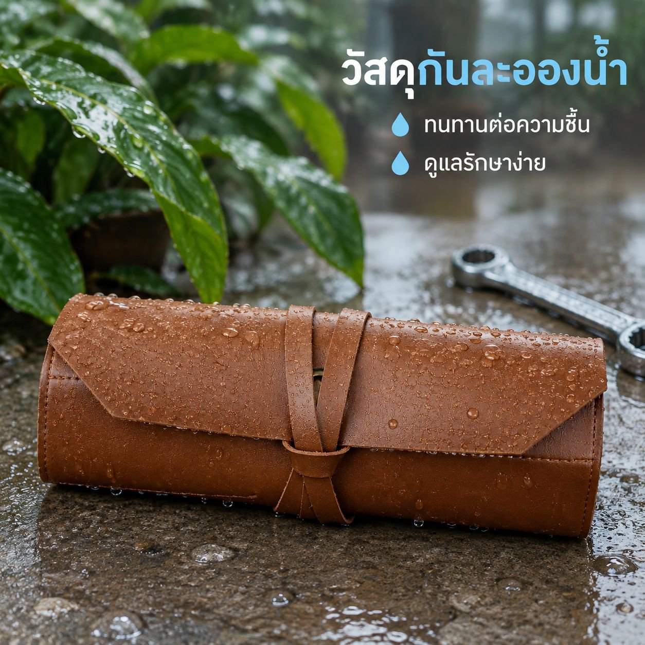 กระเป๋าหนังสำหรับจัดเก็บเครื่องมือช่างไม้และช่างไฟฟ้า
