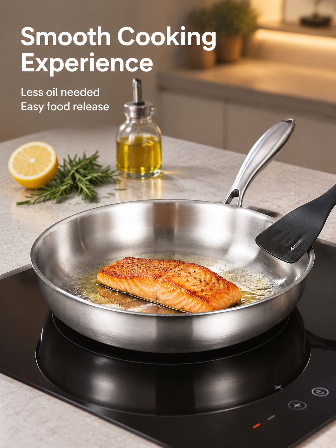 Non stick cooktop, induction cooker, gas universal frying pan