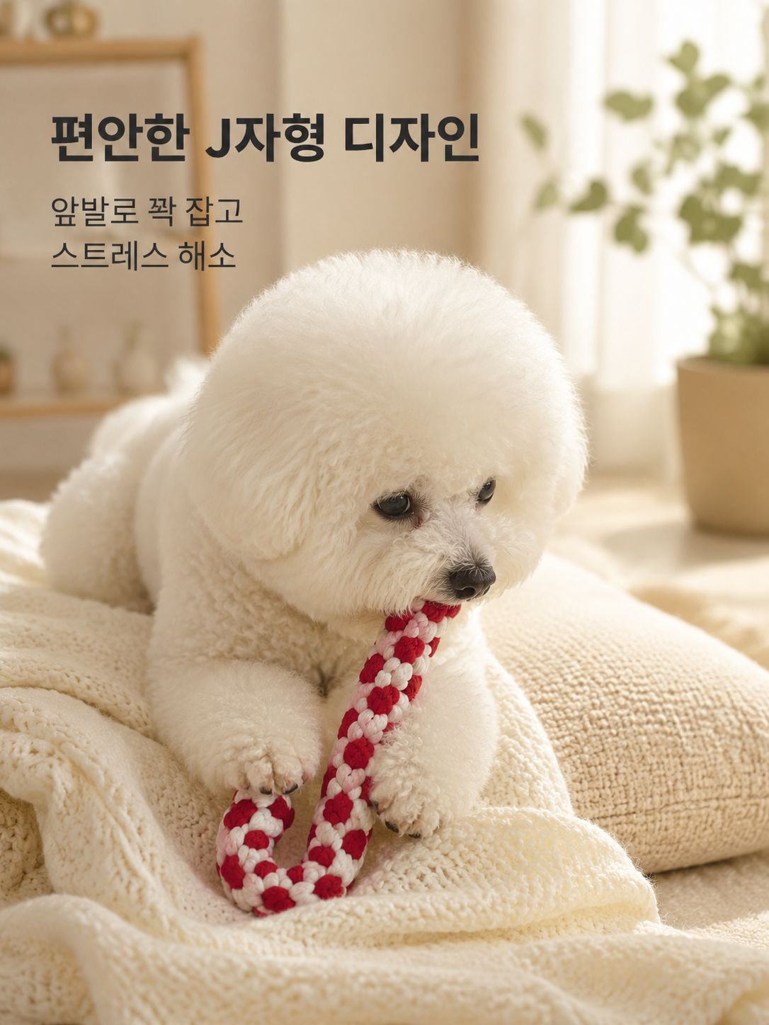 다기능 애완견 리드줄 장난감 포함
