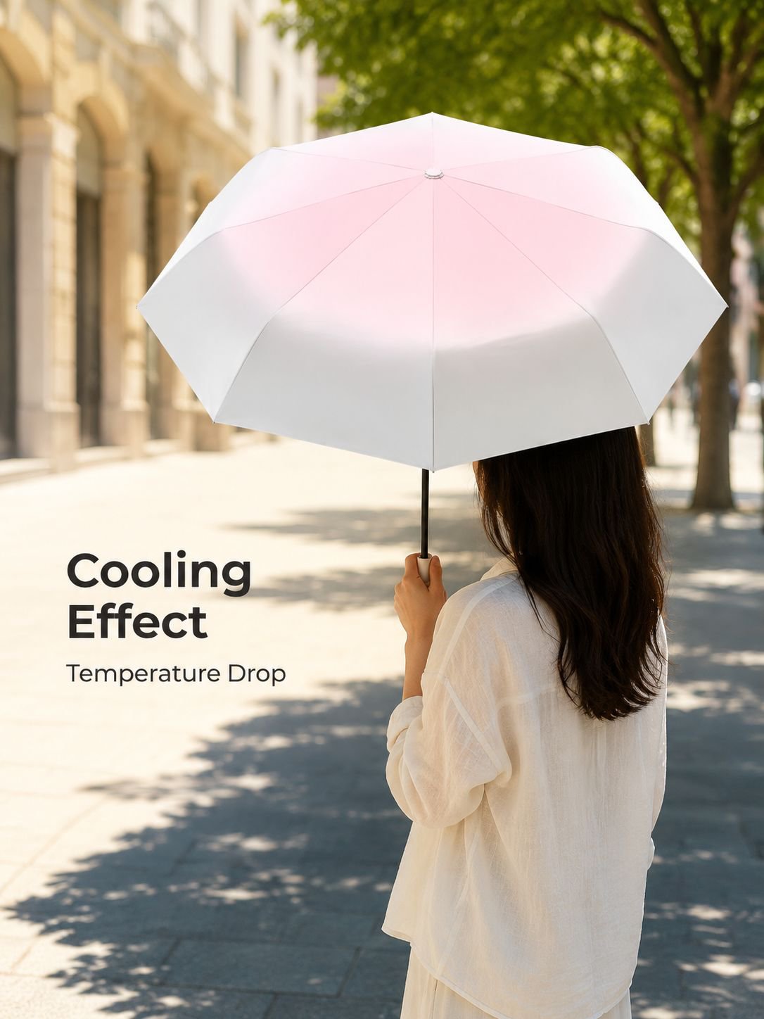 Automatic umbrella opened for convenient one-touch use