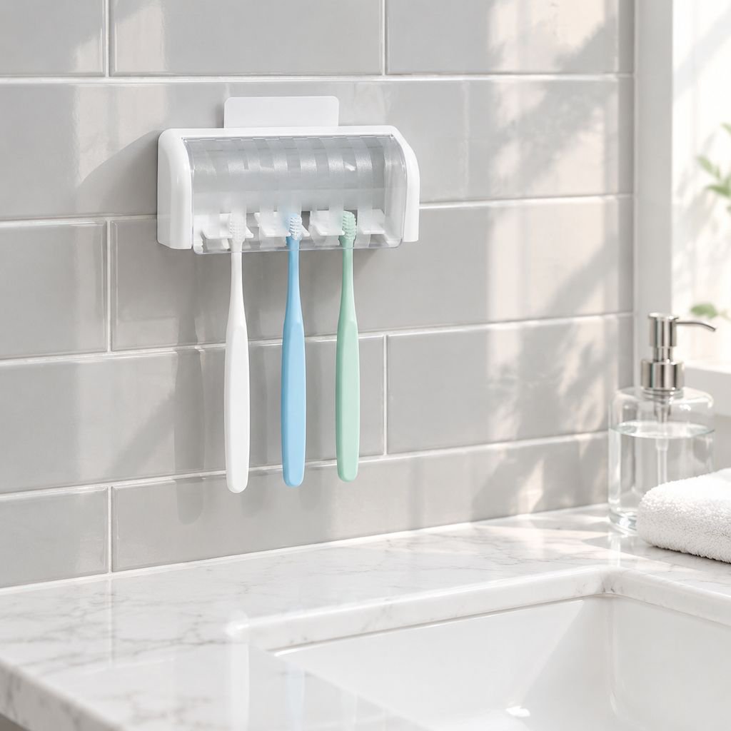 JMY Bathroom Waterproof Toothbrush Holder