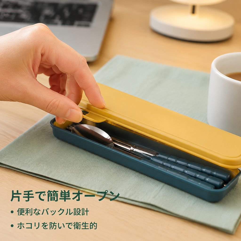 カトラリー収納ケース（箸・スプーン用）